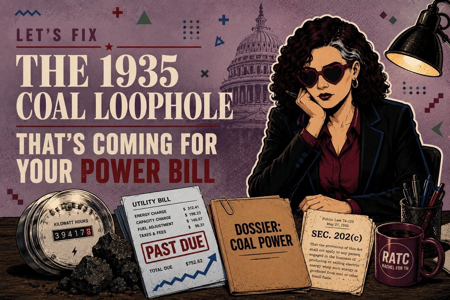 Trump is using a 1935 wartime law to keep the most expensive power in America on your bill