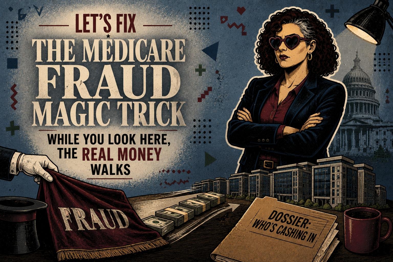 When they yell about “Medicare fraud,” count the money