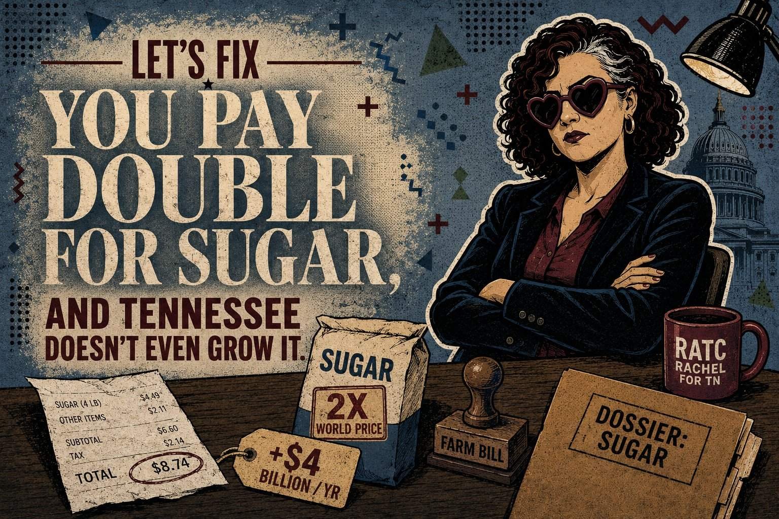You pay double for sugar – and Tennessee doesn’t even grow it.
