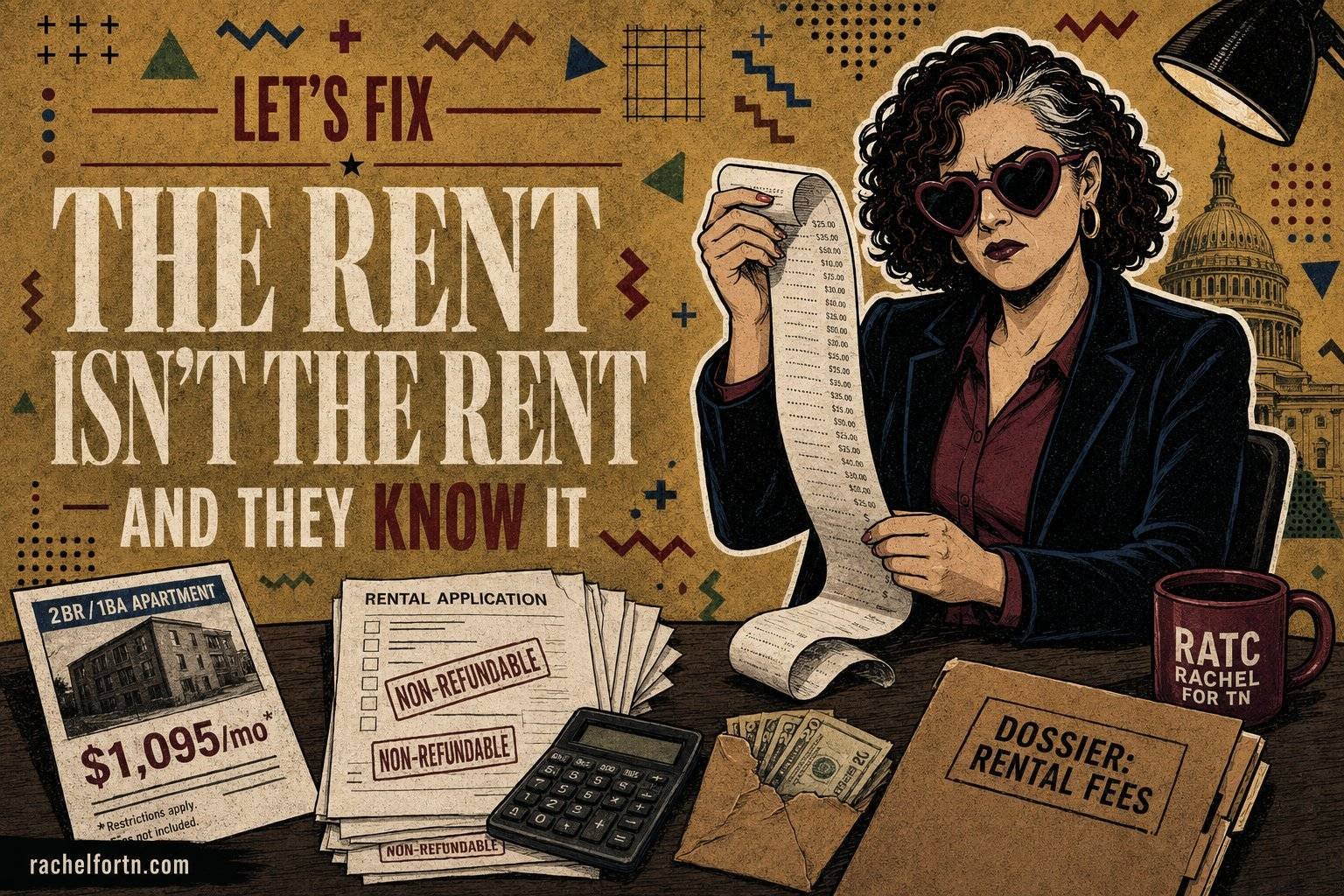 The rent on the sign isn’t the rent you pay