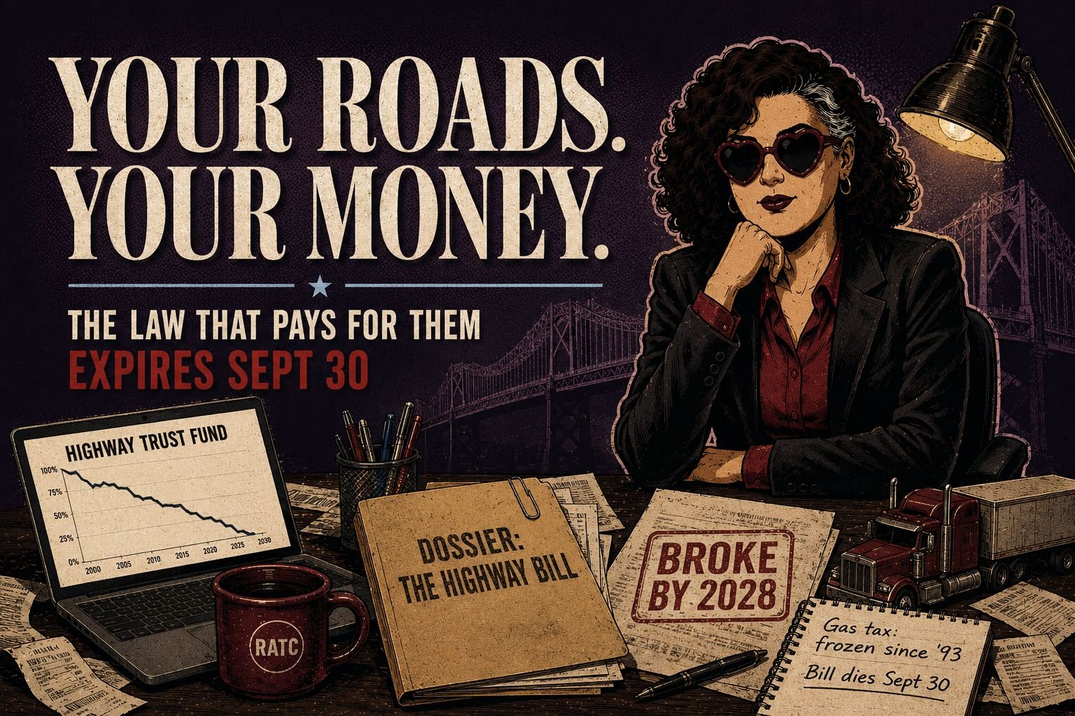 The law that pays for your roads expires September 30